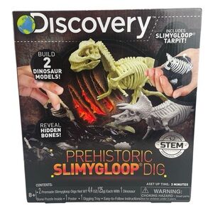 Discovery SLIMY GLOOP Dinosaur Dig Model Kit Ages 8+ NEW